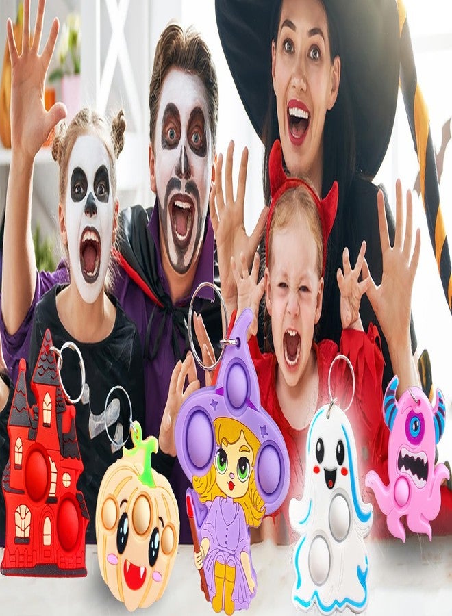 ١٠٠ عبوة من مصاصات صغيرة على شكل عنكبوت وشبح للهالوين، مثالية لتوزيعها كهدايا في حفلات طلاب الفصول الدراسية (١٠٠ قطعة للهالوين) - Image 5